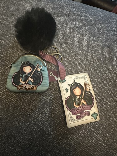 Santoro gorjuss keyring - gorjuss, coin