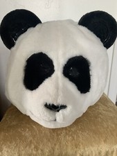 Panda Head Costume Adult 