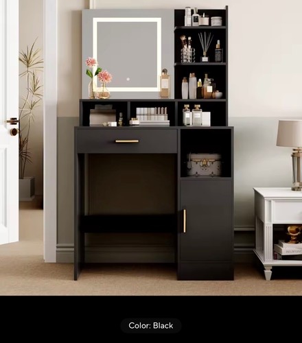 Led vanity dressing table - led,