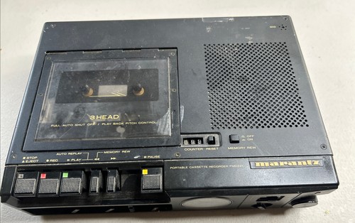 Marantz portable cassette - marantz,