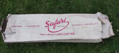 Vintage safari trifold camp - safari,