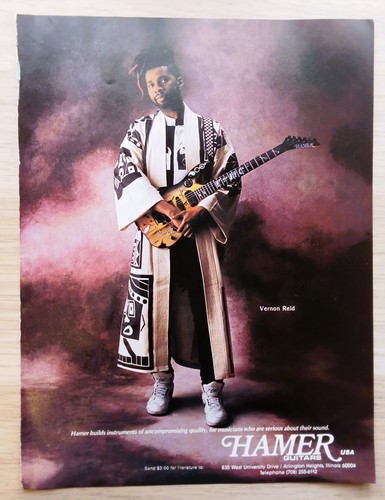 Vernon reid hamer - hamer, guitar