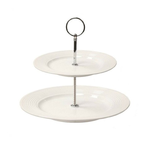 Solar white porcelain tier - solar,