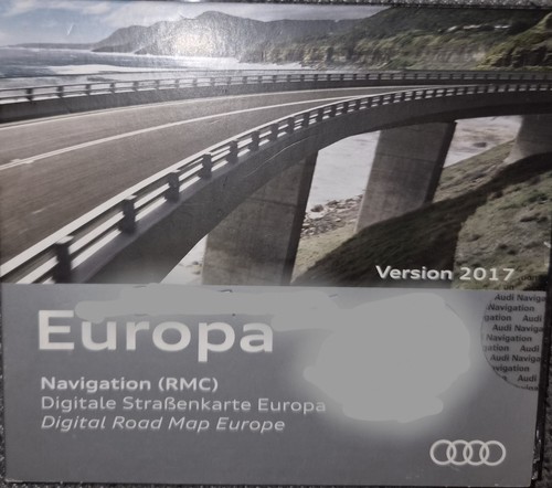 Audi satnav card - card, 2017