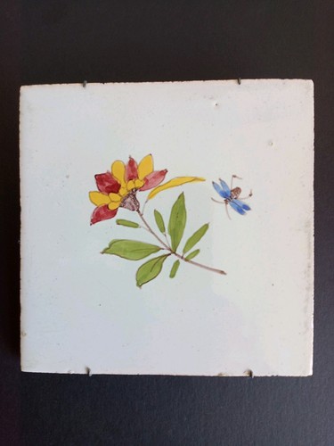 Antique naive hand painted - antique,