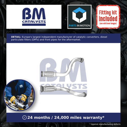 Exhaust pipe fitting kit - exhaust,