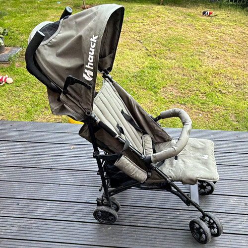 Hauck single pushchair grey - pushchair,