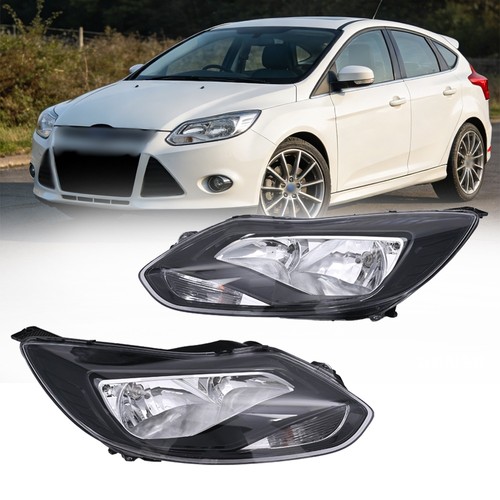 Pair black inner headlamps - pair,