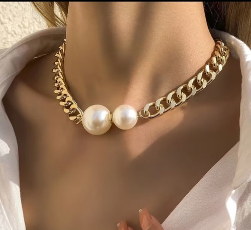 Zara stylish golden pearl - golden,