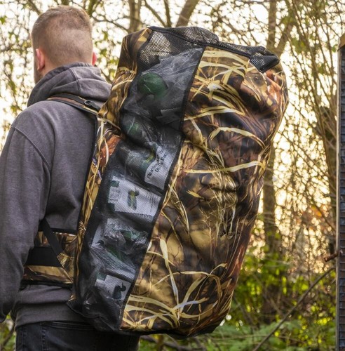 Camo decoy sack 100ltr with - camo,