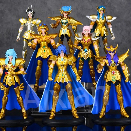 8pcs saint seiya - saint, anime