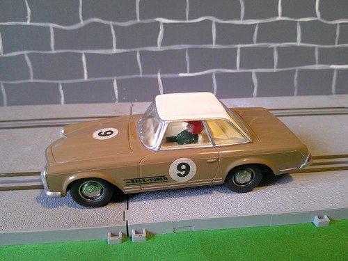 Scalextric c32 mercedes 250sl - scalextric,