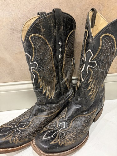 Corral vtg cross angel wing - vtg,