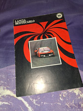 Lancia Montecarlo Sales