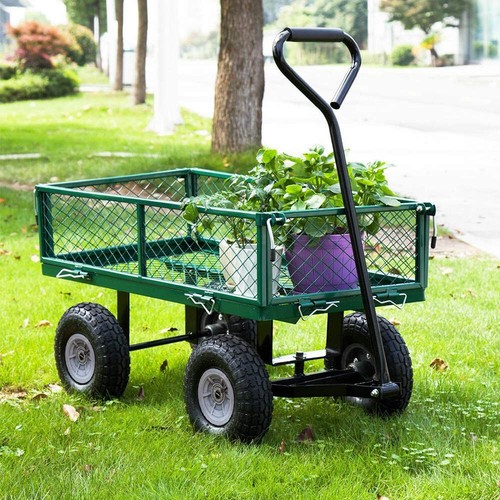 Garden cart heavy duty trolley - garden,