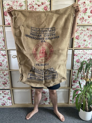 Vintage jute coffee - vintage,