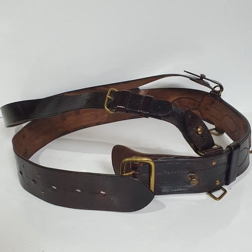 Original ww1 ww2 leather - ww1, brass