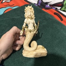 Medusa statue active aged