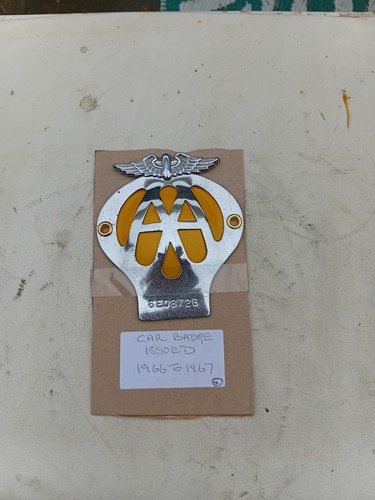 Vintage car badge a - car,