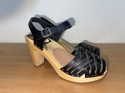 Swedish hasbeens toffel black - hasbeens,