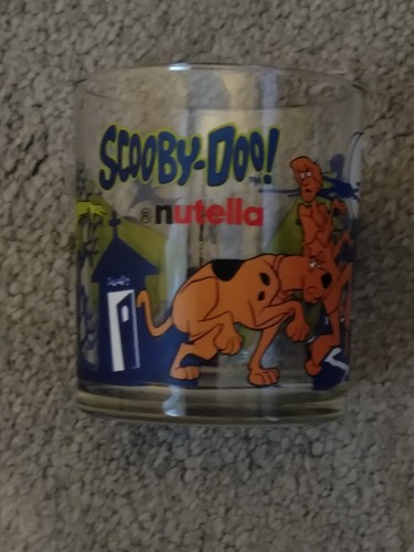 Nutella scooby doo glass - nutella,