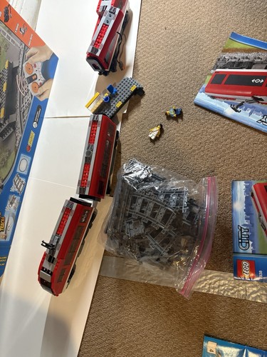 Lego city passenger train - lego,
