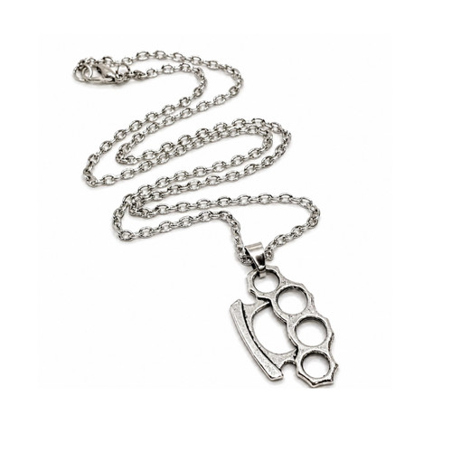 Knuckle duster pendant - duster,