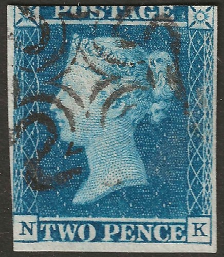 1841 two penny blue - 1841,