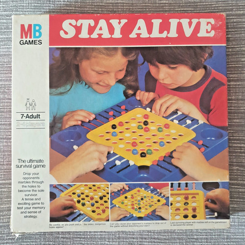 Vintage 1975 board game - board, 'stay