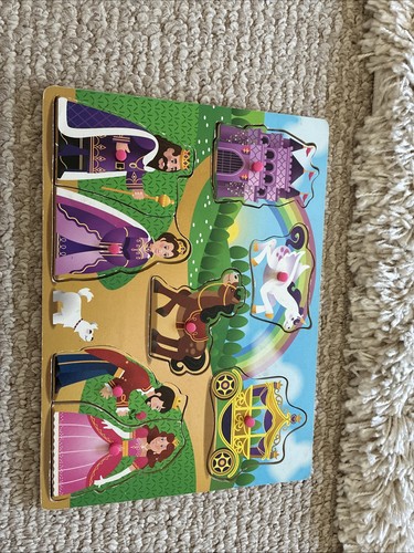 Wood puzzle princess and - wood,