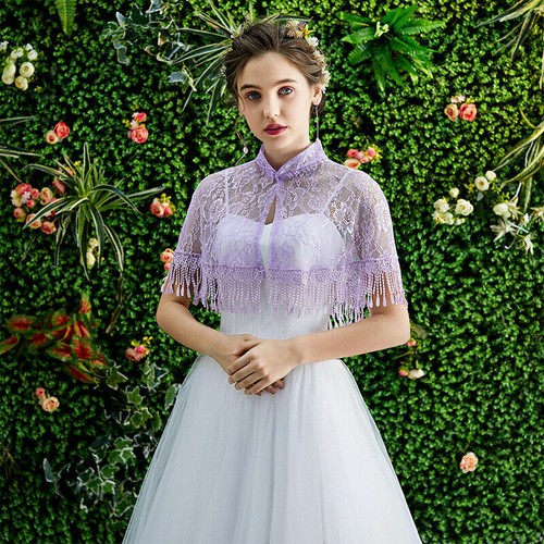 Floral lace shrug - floral, bolero