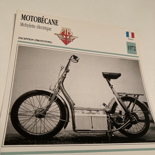 Motobécane electric moped - electric,