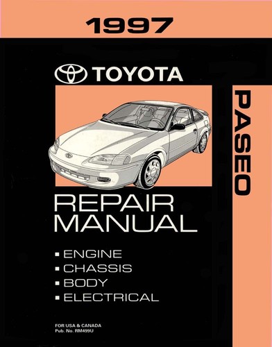 1997 toyota paseo - 1997, factory