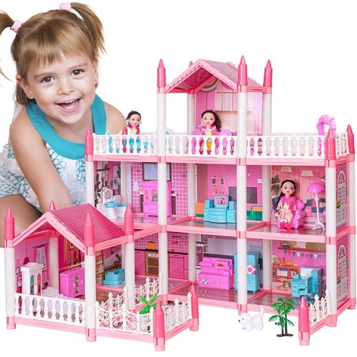 Doll house storey dollhouse - ,