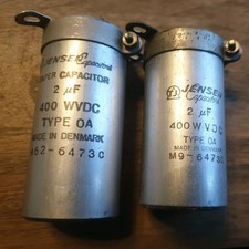 JOBLOT 2 x JENSEN 2uF 400V
