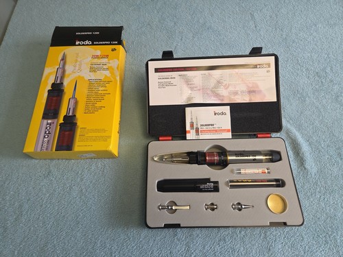 Gas soldering iron kit - gas,