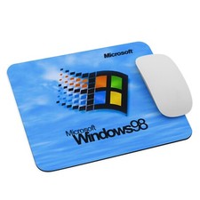 Windows 98 - Microsoft Mouse Pad NEW 9.5" x 7.75" Non Slip Gaming Laptop PC..