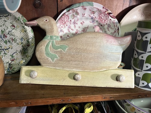 Vintage wooden painted - wooden,