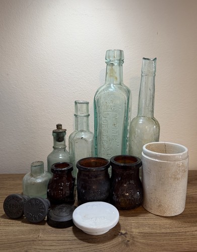 Antique bottles job - job, lot
