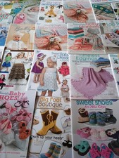 BABY & CHILDREN CROCHET PATTERN BOOKS to PICK & MIX  ANNIE'S / LEISURE ARTS