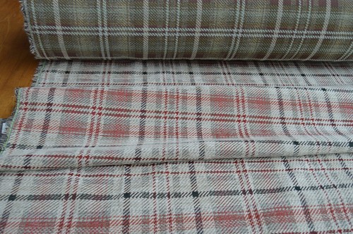 Upholstery fabric tartan - upholstery,