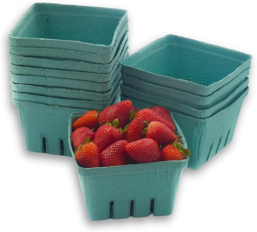 Pack quart green molded - 42,