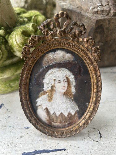 Antique 19th miniature - 19th,