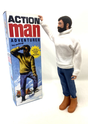 Vintage action man bearded - action,