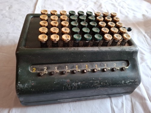 Adding machine mechanical - adding,