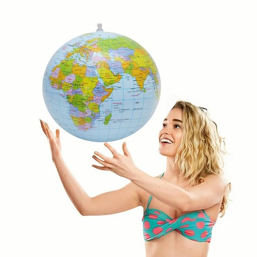 Large inflatable globe - large,
