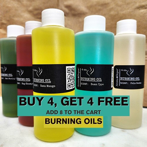 Burning oil scented - burning,