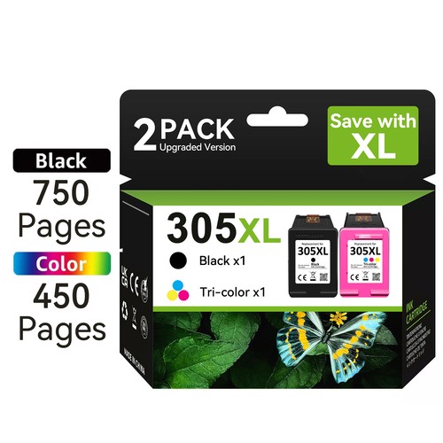 305xl black colour ink - colour,