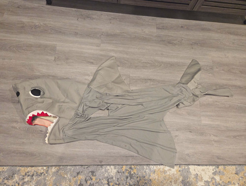 Gray shark costume - gray,