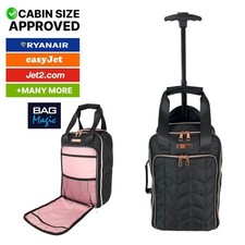 Ryanair 40x25x20cm Underseat Cabin Bag – Airline Approved 20L Wheeled Holdall